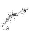 Chrysler Steering Column Diagram - 5057577AC