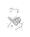 2004 Chrysler PT Cruiser Exhaust Manifold Gasket Diagram - 5080393AB