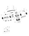 Ram Glove Box Diagram - 6YK09TX7AA