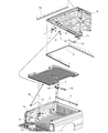 2005 Dodge Ram 1500 Door Hinge Diagram - 5029856AA