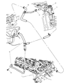 Chrysler Coolant Reservoir Diagram - 4596466AD