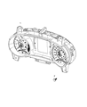 2021 Jeep Compass Instrument Cluster Diagram - 6RX37DX9AK
