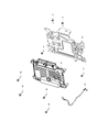 Jeep Wrangler Engine Control Module Diagram - 68292196AD