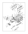 Ram Intake Manifold Diagram - 4627373AE