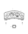 Ram C/V Instrument Cluster Diagram - 68241683AA