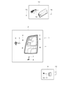 Ram Tail Light Diagram - 2AME77415A