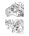 Chrysler Aspen Battery Cable Diagram - 4801764AC
