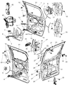 Jeep Exhaust Nut Diagram - 6505316AA