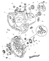 2002 Chrysler PT Cruiser Bellhousing Diagram - 5016237AA