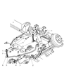 Dodge Dakota Sway Bar Bushing Diagram - 52013546AB