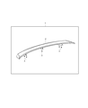 2013 Dodge Avenger Spoiler Diagram - 82210305AB