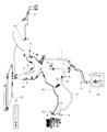 Ram 1500 A/C Hose Diagram - 68143795AD