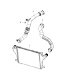 Jeep Wrangler Intercooler Diagram - 68314790AA
