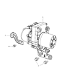 2012 Jeep Grand Cherokee Power Steering Pump Diagram - 5154449AA