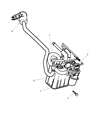 Dodge Intrepid Air Filter Diagram - 4581386AA