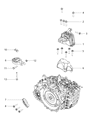 Dodge Dart Engine Mount Diagram - 68171877AB