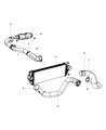 Jeep Air Intake Coupling Diagram - 52014833AB