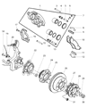 Dodge Brake Caliper Bolt Diagram - 5015130AA