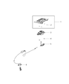 Chrysler 300 Automatic Transmission Shift Levers Diagram - 56054498AG
