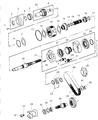 Dodge Ram 3500 Automatic Transmission Output Shaft Seal Diagram - 5019026AA