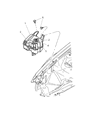 Chrysler Sebring Coolant Reservoir Diagram - 4596260AF