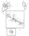 Chrysler Power Steering Pump Diagram - MB910655