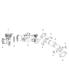 2018 Jeep Wrangler EGR Tube Diagram - 5281745AA