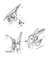 Dodge Intrepid Door Check Diagram - 4780385