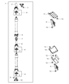 Dodge Universal Joint Diagram - 68003521AB
