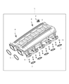 Dodge Viper Intake Manifold Diagram - 5038554AE