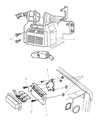 Jeep Engine Control Module Diagram - 56044625AC