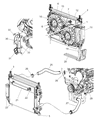 Dodge Intrepid Thermostat Gasket Diagram - 4792239AB