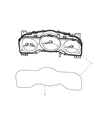 Dodge Nitro Speedometer Diagram - 5172367AA
