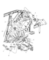 2017 Jeep Compass Seat Belt Diagram - 1GD221K2AA