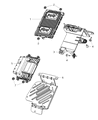 Dodge Dart Engine Control Module Diagram - 68259134AA