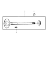 1994 Jeep Cherokee Axle Shaft Diagram - 4762195