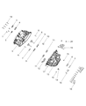 Dodge Caliber Transfer Case Seal Diagram - 68033395AA