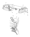 Dodge Ram 3500 Side Marker Light Diagram - 55054772AD
