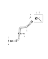 Chrysler Sebring Gas Cap Diagram - 4766580AA