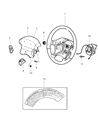 Chrysler LHS Clock Spring Diagram - 4698304AB