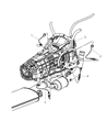 Jeep Commander Oxygen Sensor Diagram - 56028998AB