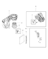 Ram Blower Motor Diagram - 68429643AA