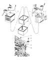 Jeep Patriot Battery Tray Diagram - 5115731AA