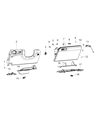 2020 Chrysler 300 Glove Box Diagram - 1QF13LC5AO