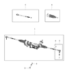 Ram Rack And Pinion Diagram - 68419897AB