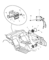 2002 Dodge Viper Antenna Cable Diagram - 4865432AA