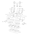 Jeep Cherokee Armrest Diagram - 1WD48HL1AC