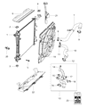 Jeep Radiator Hose Diagram - 68056029AC
