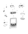Dodge Durango A/C Switch Diagram - 68330873AA