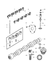 Ram Intake Valve Diagram - 4893164AA